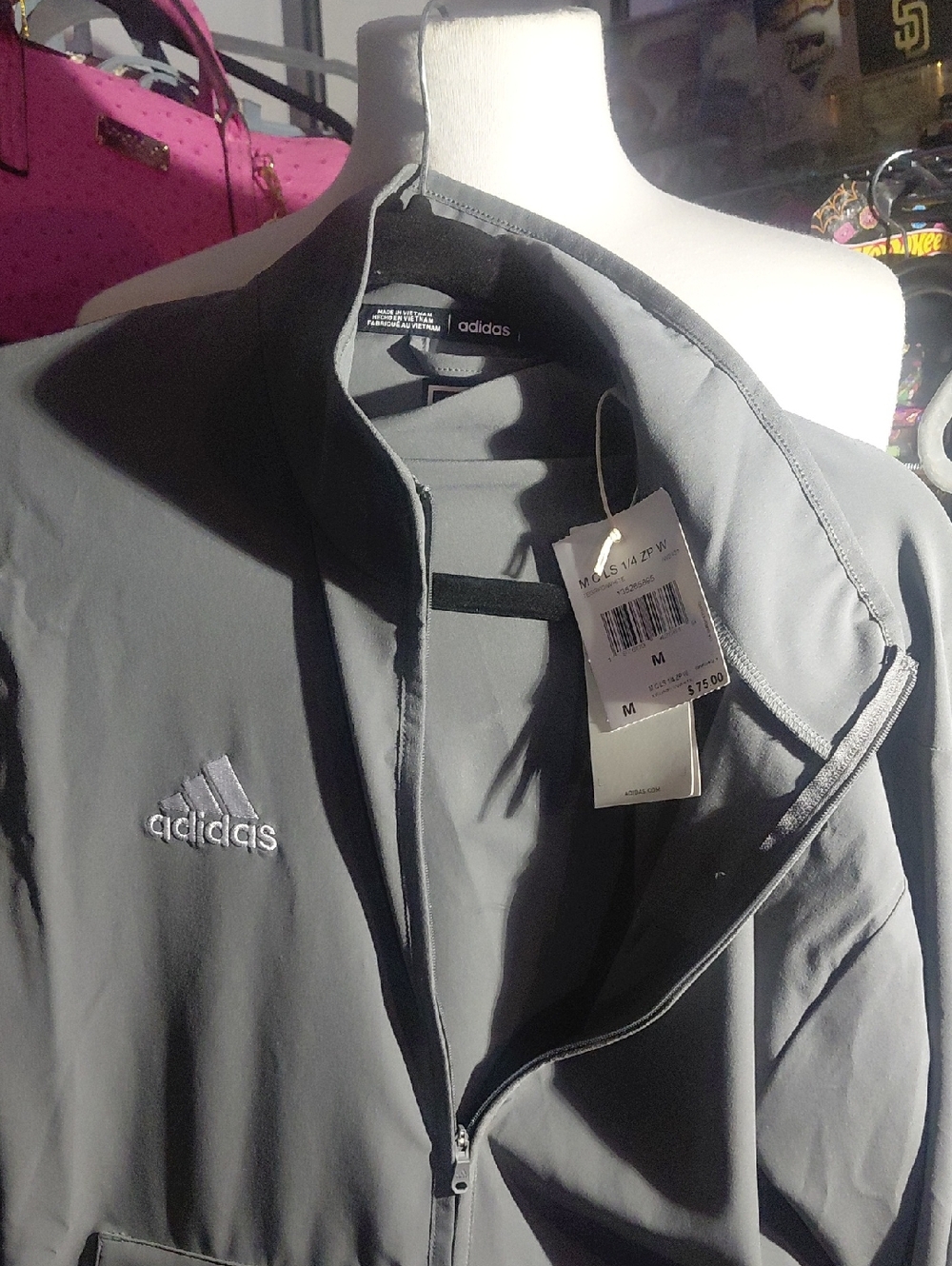 Adidas grey M jacket